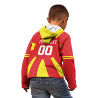Custom Macedonia Kid Hoodie Flag Style - Wonder Print Shop