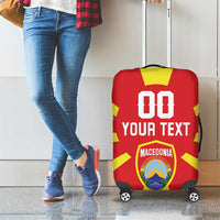 Custom Macedonia Luggage Cover Flag Style - Wonder Print Shop