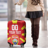 Custom Macedonia Luggage Cover Flag Style - Wonder Print Shop