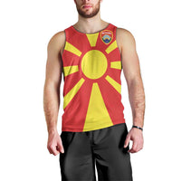Custom Macedonia Men Tank Top Flag Style - Wonder Print Shop