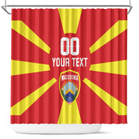 Custom Macedonia Shower Curtain Flag Style - Wonder Print Shop