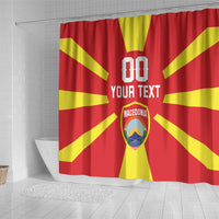 Custom Macedonia Shower Curtain Flag Style - Wonder Print Shop