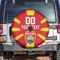 Custom Macedonia Spare Tire Cover Flag Style - Wonder Print Shop