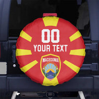 Custom Macedonia Spare Tire Cover Flag Style - Wonder Print Shop