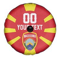 Custom Macedonia Spare Tire Cover Flag Style - Wonder Print Shop