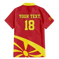 Macedonia Ice Hockey Custom Family Matching Mermaid Dress and Hawaiian Shirt Go Champion - Wonder Print Shop