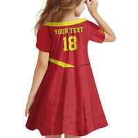 Macedonia Ice Hockey Custom Family Matching Summer Maxi Dress and Hawaiian Shirt Go Champion - Wonder Print Shop