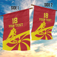 Macedonia Ice Hockey Custom Garden Flag Go Champion - Wonder Print Shop