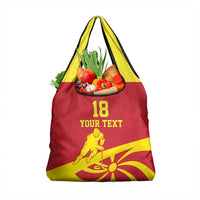 Macedonia Ice Hockey Custom Grocery Bag Go Champion - Wonder Print Shop