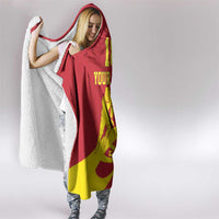 Macedonia Ice Hockey Custom Hooded Blanket Go Champion - Wonder Print Shop