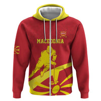 Macedonia Ice Hockey Custom Hoodie Go Champion - Wonder Print Shop