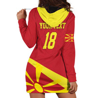 Macedonia Ice Hockey Custom Hoodie Dress Go Champion - Wonder Print Shop