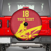 Macedonia Ice Hockey Custom Spare Tire Cover Go Champion - Wonder Print Shop