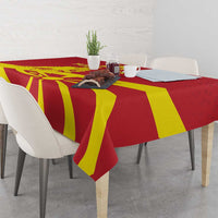 Macedonia Ice Hockey Custom Tablecloth Go Champion - Wonder Print Shop