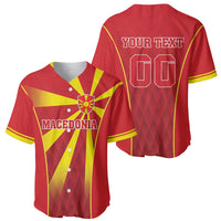 Custom Macedonia Football Baseball Jersey Come On Lavovi - Wonder Print Shop