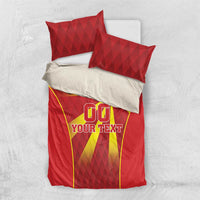 Custom Macedonia Football Bedding Set Come On Lavovi - Wonder Print Shop