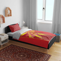 Custom Macedonia Football Bedding Set Come On Lavovi - Wonder Print Shop