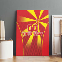 Custom Macedonia Football Canvas Wall Art Come On Lavovi - Wonder Print Shop