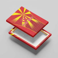 Custom Macedonia Football Canvas Wall Art Come On Lavovi - Wonder Print Shop