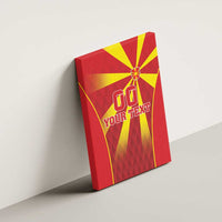 Custom Macedonia Football Canvas Wall Art Come On Lavovi - Wonder Print Shop