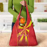 Custom Macedonia Football Grocery Bag Come On Lavovi - Wonder Print Shop