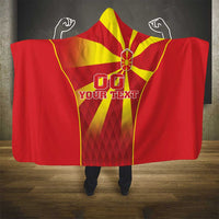 Custom Macedonia Football Hooded Blanket Come On Lavovi - Wonder Print Shop