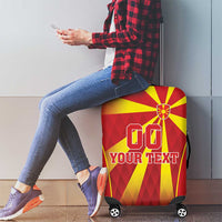 Custom Macedonia Football Luggage Cover Come On Lavovi - Wonder Print Shop