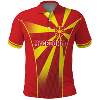 Custom Macedonia Football Polo Shirt Come On Lavovi - Wonder Print Shop