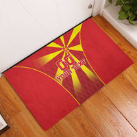 Custom Macedonia Football Rubber Doormat Come On Lavovi - Wonder Print Shop