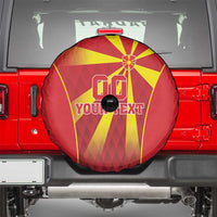 Custom Macedonia Football Spare Tire Cover Come On Lavovi - Wonder Print Shop