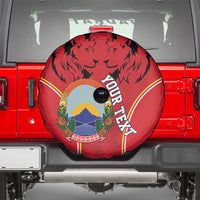 Personalized Macedonia Lion Spare Tire Cover National Emblem - Wonder Print Shop