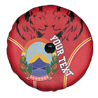Personalized Macedonia Lion Spare Tire Cover National Emblem - Wonder Print Shop