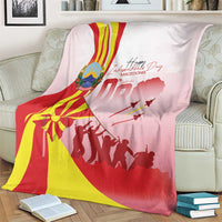 Macedonia Independence Day Blanket Den na nezavisnosta - Wonder Print Shop