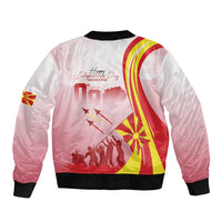 Macedonia Independence Day Bomber Jacket Den na nezavisnosta - Wonder Print Shop