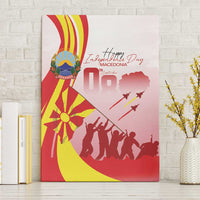Macedonia Independence Day Canvas Wall Art Den na nezavisnosta - Wonder Print Shop