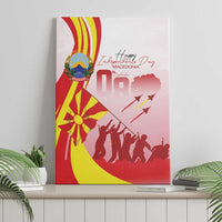 Macedonia Independence Day Canvas Wall Art Den na nezavisnosta - Wonder Print Shop