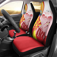 Macedonia Independence Day Car Seat Cover Den na nezavisnosta - Wonder Print Shop
