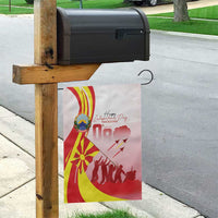 Macedonia Independence Day Garden Flag Den na nezavisnosta - Wonder Print Shop