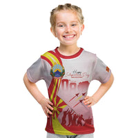 Macedonia Independence Day Kid T Shirt Den na nezavisnosta - Wonder Print Shop