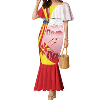 Macedonia Independence Day Mermaid Dress Den na nezavisnosta - Wonder Print Shop