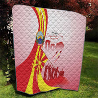 Macedonia Independence Day Quilt Den na nezavisnosta - Wonder Print Shop