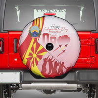 Macedonia Independence Day Spare Tire Cover Den na nezavisnosta - Wonder Print Shop