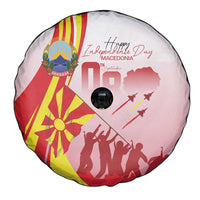 Macedonia Independence Day Spare Tire Cover Den na nezavisnosta - Wonder Print Shop