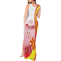 Macedonia Independence Day Tank Maxi Dress Den na nezavisnosta - Wonder Print Shop