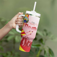 Macedonia Independence Day Tumbler With Handle Den na nezavisnosta - Wonder Print Shop