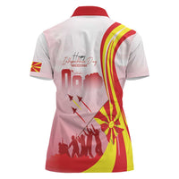 Macedonia Independence Day Women Polo Shirt Den na nezavisnosta - Wonder Print Shop