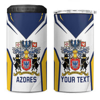 Personalized Azores Portugal 4 in 1 Can Cooler Tumbler Sporty Style - Wonder Print Shop