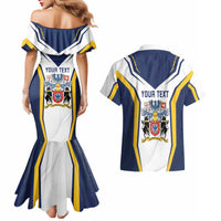 Personalized Azores Portugal Couples Matching Mermaid Dress and Hawaiian Shirt Sporty Style - Wonder Print Shop