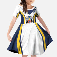 Personalized Azores Portugal Family Matching Short Sleeve Bodycon Dress and Hawaiian Shirt Sporty Style - Wonder Print Shop