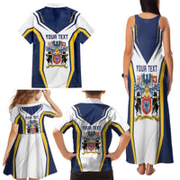 Personalized Azores Portugal Family Matching Tank Maxi Dress and Hawaiian Shirt Sporty Style - Wonder Print Shop